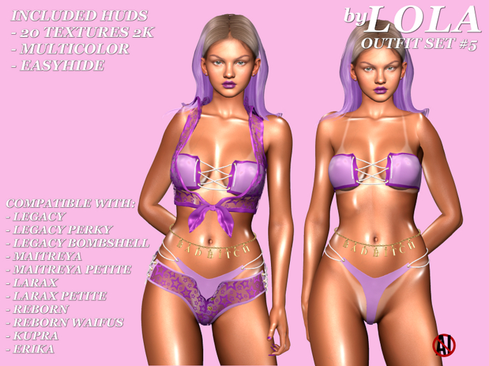 {By LOLA} Outfit Set #5 FATPACK