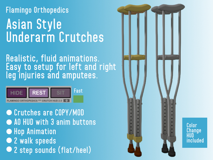 (FO) Asian Style Crutches
