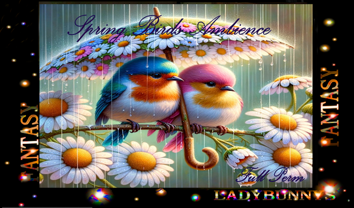 Bunny's Sounds-Spring Birds Ambience-full perm nature sound effects
