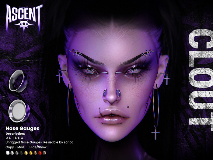 ASCENT - Clout Nose Gauges 