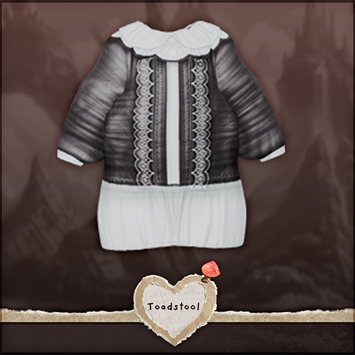 Toadstool . Puff Sweater . Black