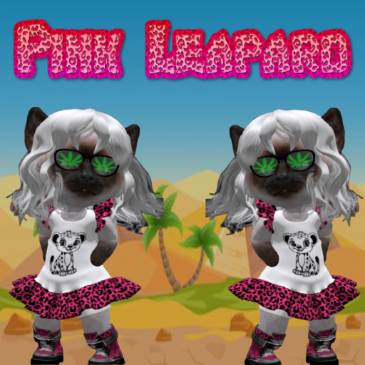 Pink LeApard Dress
