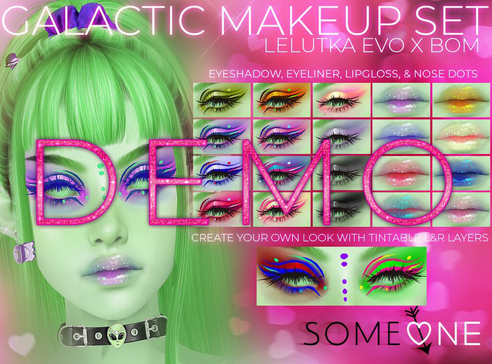 SOMEONE - Galactic Makeup Set - DEMO 