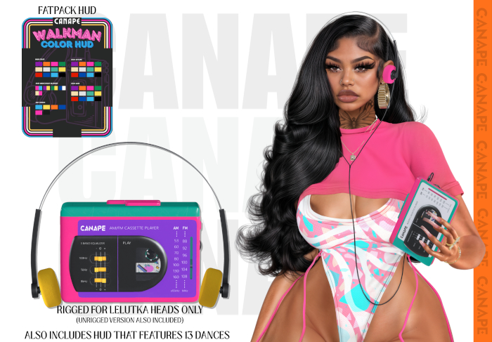 [Canape] Retro Walkman - FATPACK