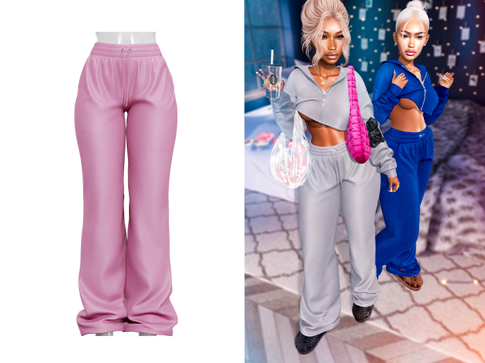 [Brior] Ava Sweatpants - (Pink)