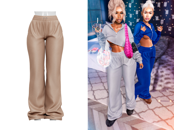 [Brior] Ava Sweatpants - (Nude)