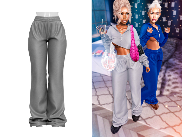 [Brior] Ava Sweatpants - (Grey)