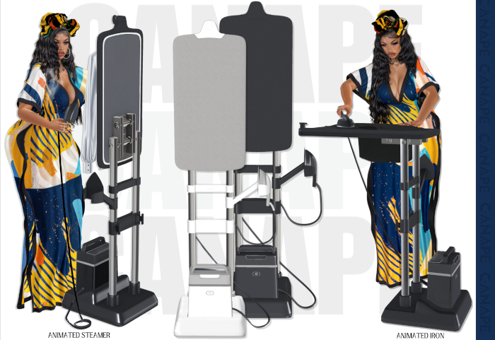 [Canape] Standing Garment  Board - FATPACK