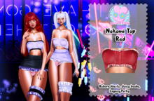 .:BluWesh:. Nokomi Top Red