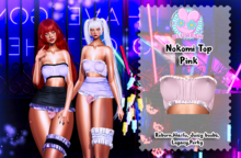.:BluWesh:. Nokomi Top Pink