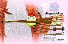 .:BluWesh:. Chopstick Frog FATPACK