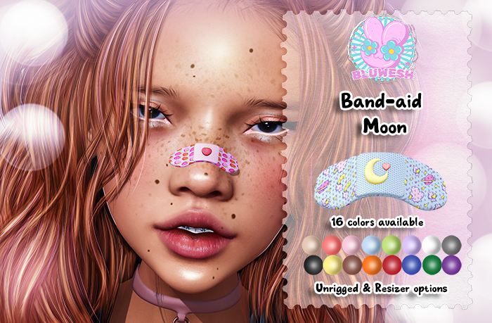 .:BluWesh:. Band-aid Moon