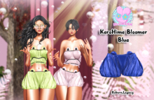 .:BluWesh:. KeroHime Bloomer Blue