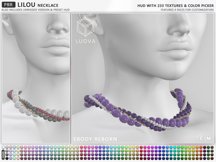 Luova // Lilou // Necklace // eBody Reborn