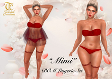 TC- BOM Mimi Red Babydoll