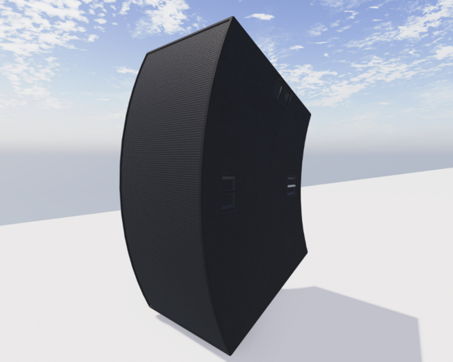 Speaker Curved PBR