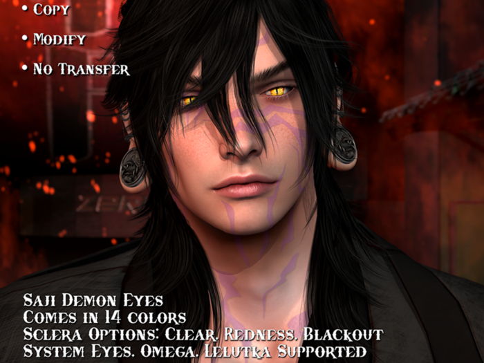 [Azai] - Saji Demon Eyes Set