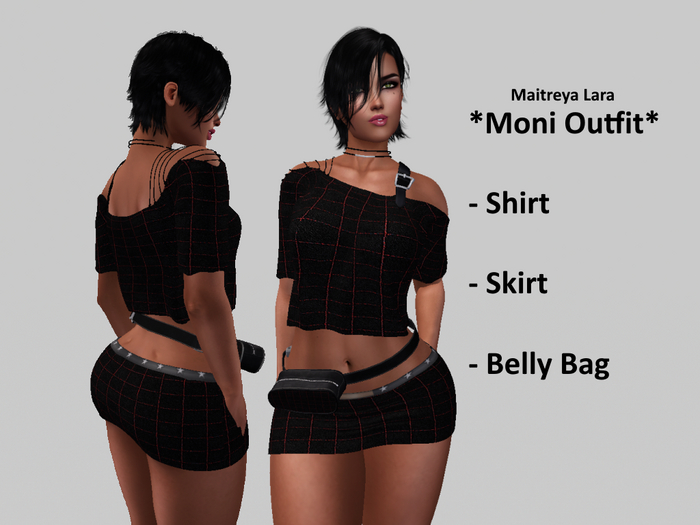 *Moni* Outfit black