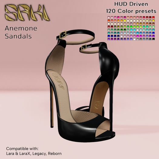 *S* Anemone Sandals - FATPACK