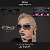*JMU* Mesh Glasses Nerd HUD Version
