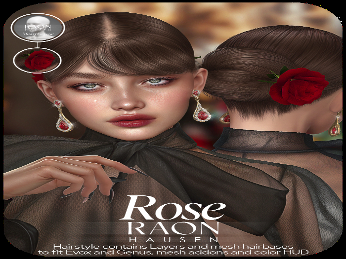 RAON l Rose Hairstyle FATPACK