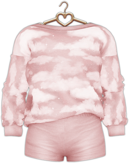 {Lula Belle} Cloud Pajama Set - ROSE {boxed}