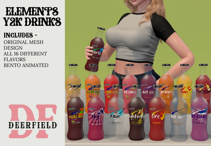 DEERFIELD - Elements Y2K Drinks (ADD ME)