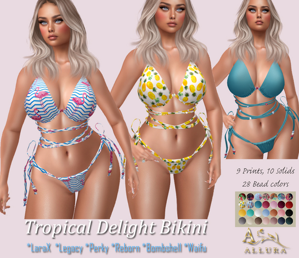 ~ALLURA~Tropical Delight Bikini DEMO