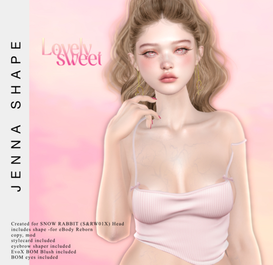 .lovelysweet. Jenna Shape Snow Rabbit + REBORN- BOX
