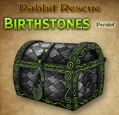 TEXTURE Chest Rabbit Rescue - Birthstones/Peridot