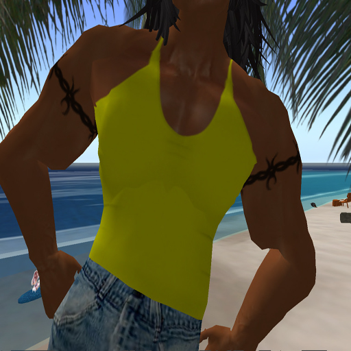 KM Mens Yellow Tank Top Boxed