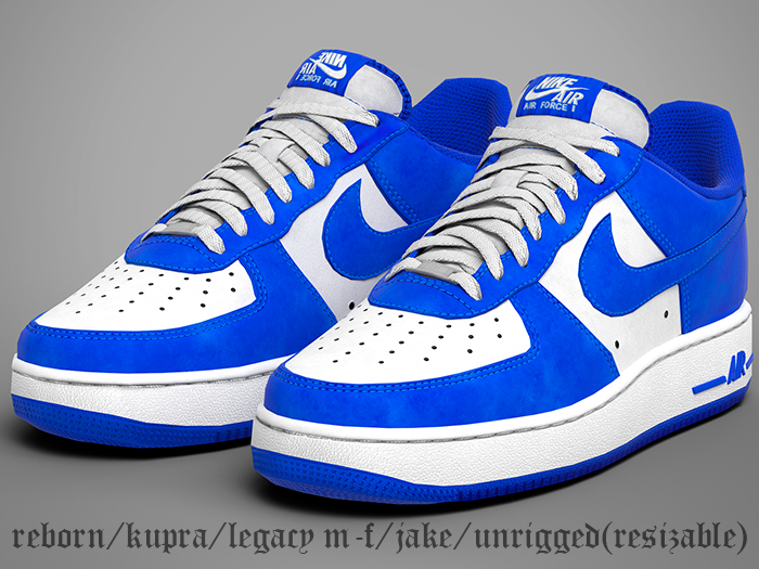 $J. AF* Low B. 'Navy Blue'