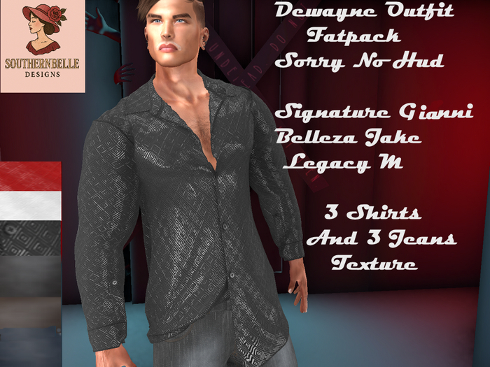 SBD~Dewayne Shirt Fat Pack ALL Colors & Sizes Included 