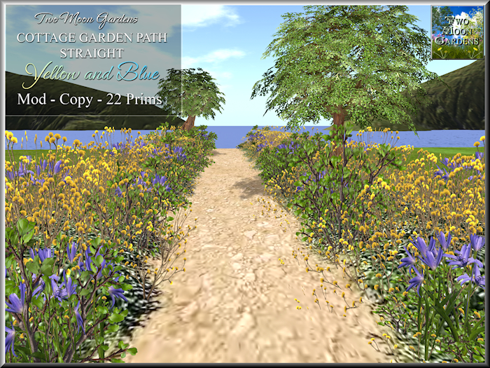 Cottage Garden Path Y&B Straight