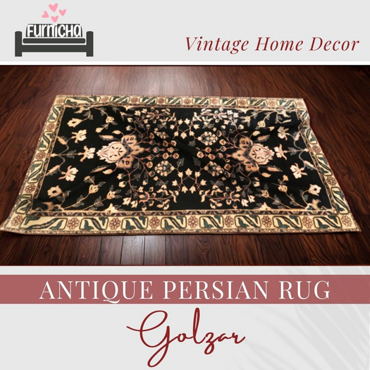 Antique Persian Rug "Golzar" by Furnicha