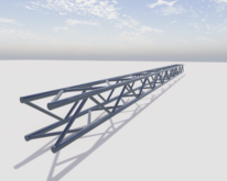 Lighting Truss Straight Modular PBR
