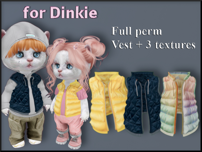 puffer-vest-Dinkie Demo