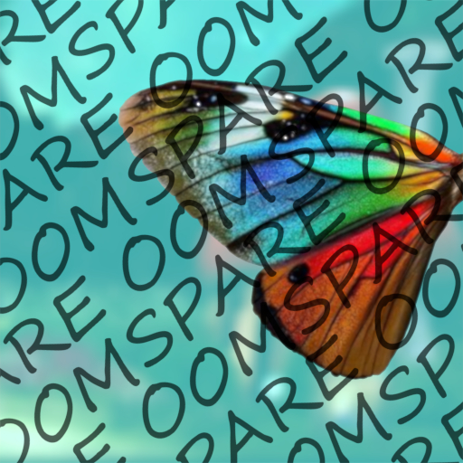 Dark Tropical Butterfly Wing Texture