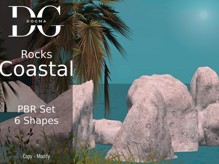 [Dogma] Coastal Rocks PBR Set