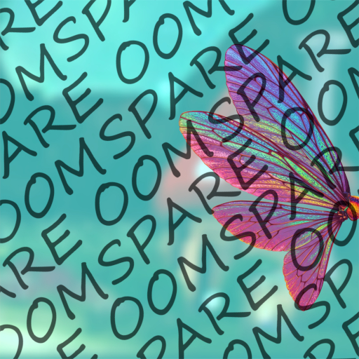 Pastel Rainbow Dragonfly Wing Texture