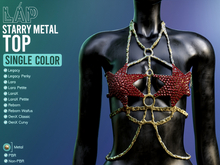 Starry Metal Top by LAP (Red)