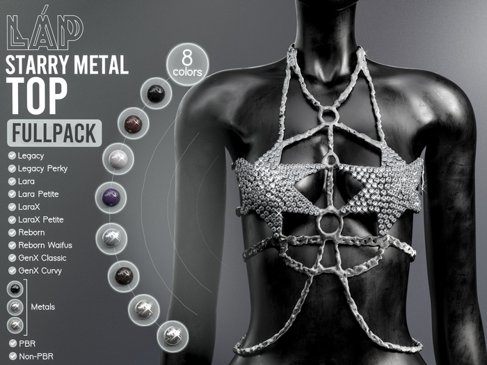 Starry Metal Top by LAP (Demo)