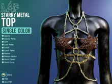 Starry Metal Top by LAP (Brown)