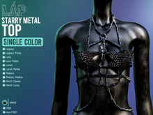 Starry Metal Top by LAP (Black)