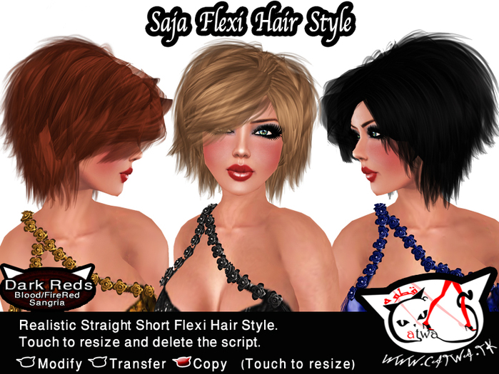 ^;^CaTwA^;^ Saja Hair/Dark Reds