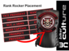 Second Life Marketplace - Biker Culture - Vest Rank Rockers Textures_RED