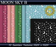 Moon Sky B Textures