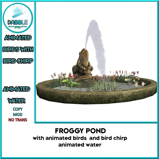 DB FROGGY POND  add me