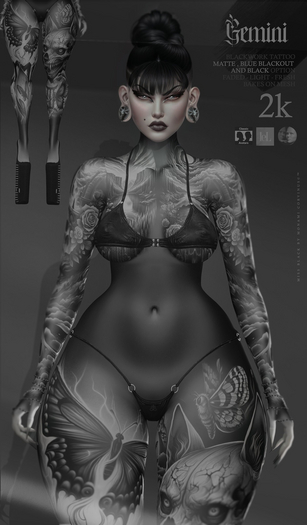 # Miss Black -  Gemini  [FEMALE]