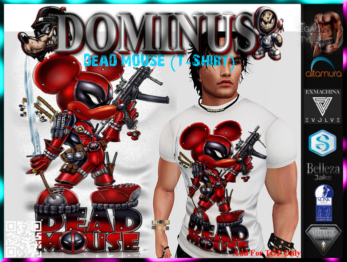 ~DOMINUS~DeAD mOUSE (T-Shirt)   (ADD)